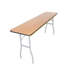 6ft Wooden Folding Table
